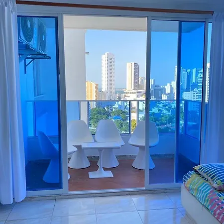 Apartamento Aparta-estudio Con Vista Al Mar, Edificio Nuevo Conquistador Cartagena