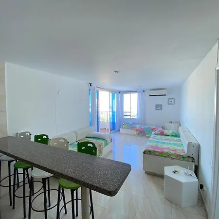 Aparta-estudio Con Vista Al Mar, Edificio Nuevo Conquistador * Cartagena